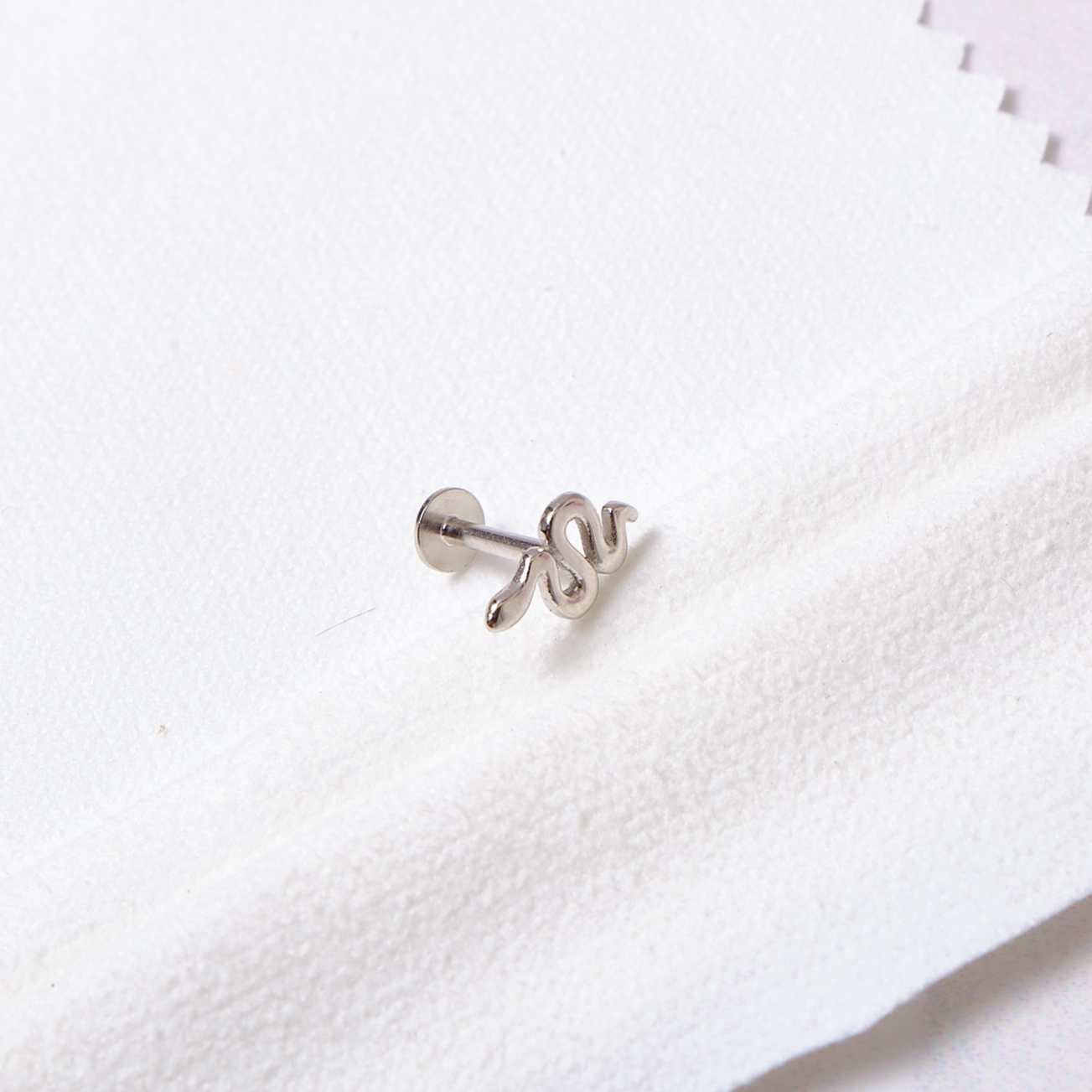 Piercing Mini Serpiente - Silver - 10x6 mm
