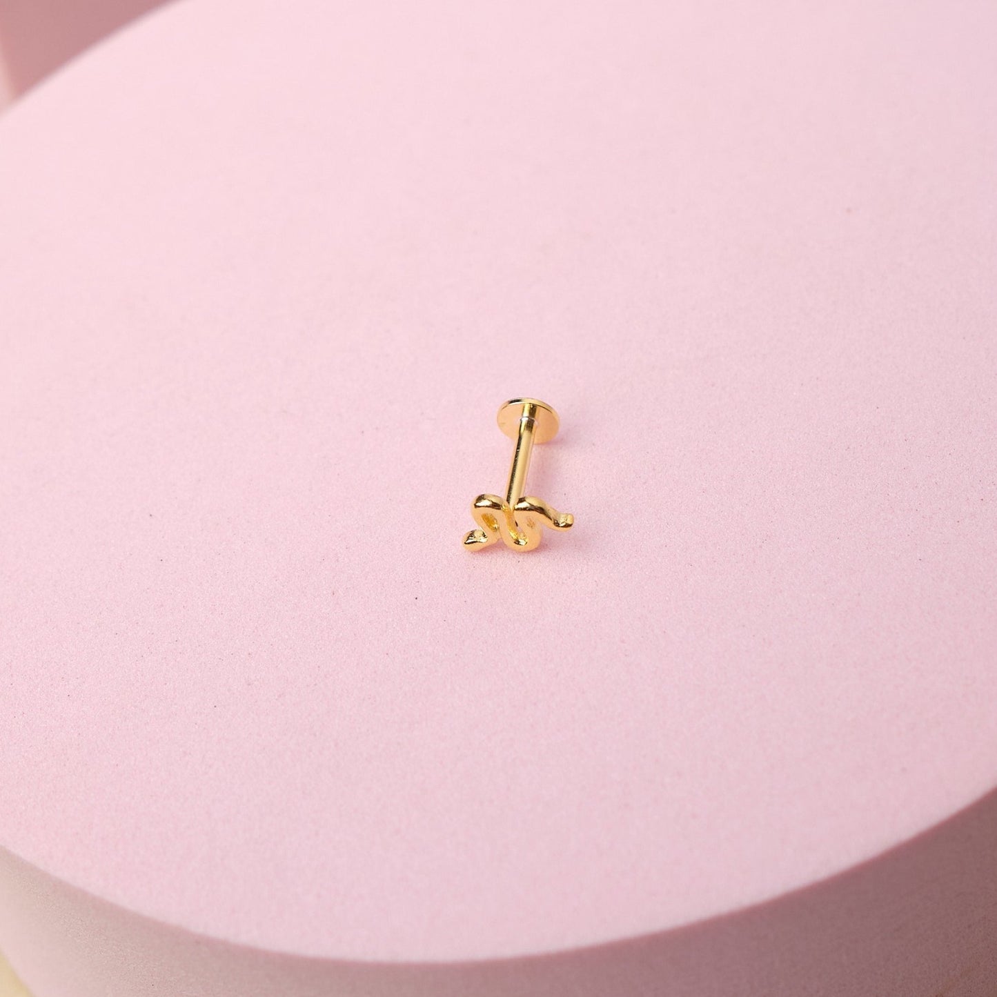 Piercing Mini Serpiente - Gold - 10x6mm