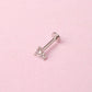 Piercing Casia - Cristal - Silver - 5 mm