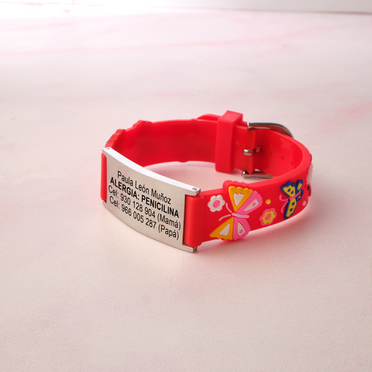Pulsera SOS - Niños - Personalizada