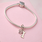 Charm Huella Perro - Rosa