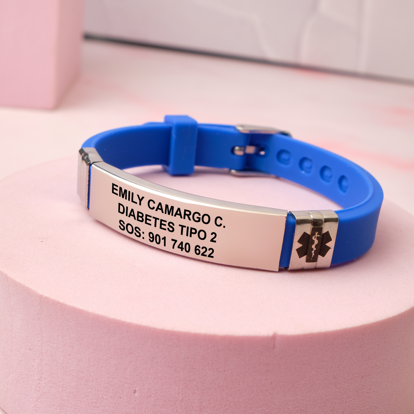 Pulsera SOS - Personalizada