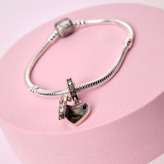 Charm Corazón con Alas