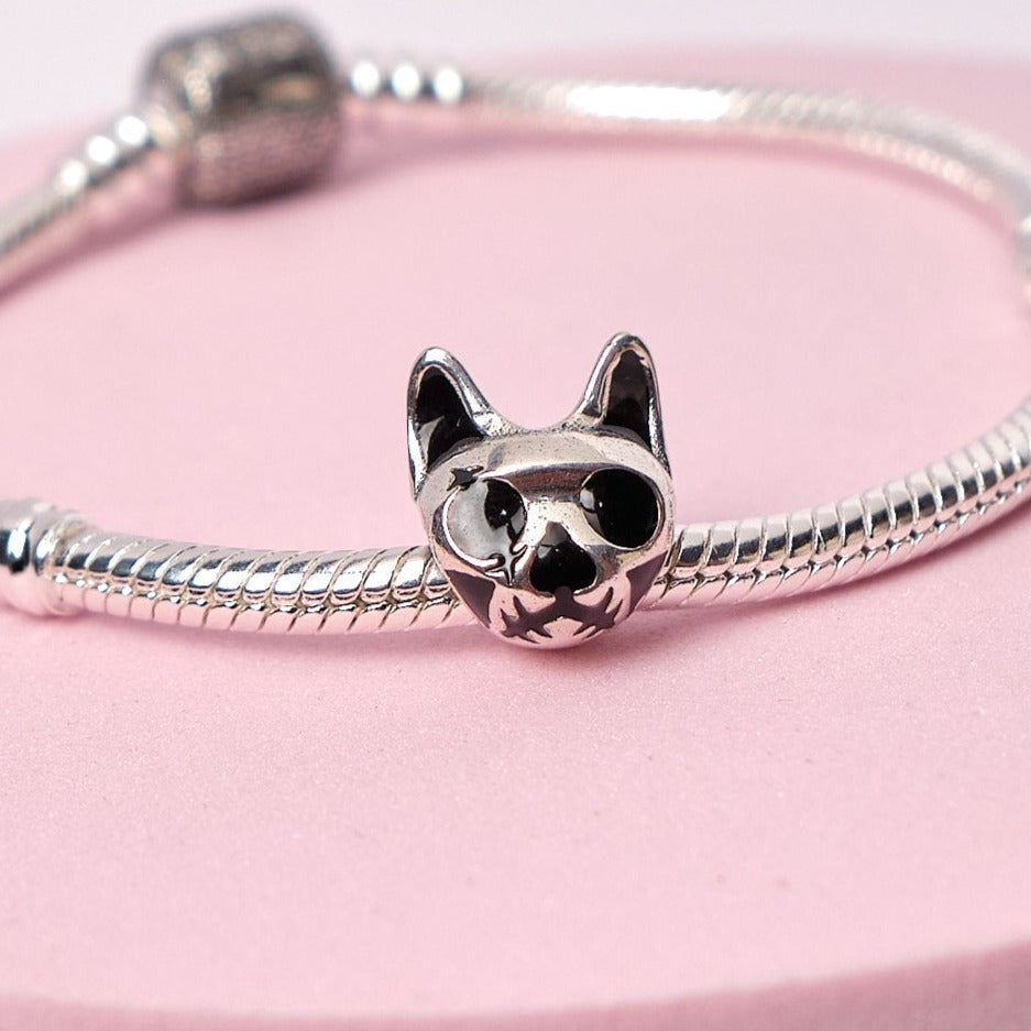 Charm Gato Calavera