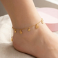 Tobillera Flores - Gold