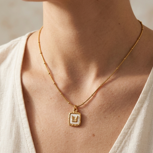 Collar Mariposa - Gold