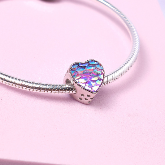 Charm Corazón Sirena
