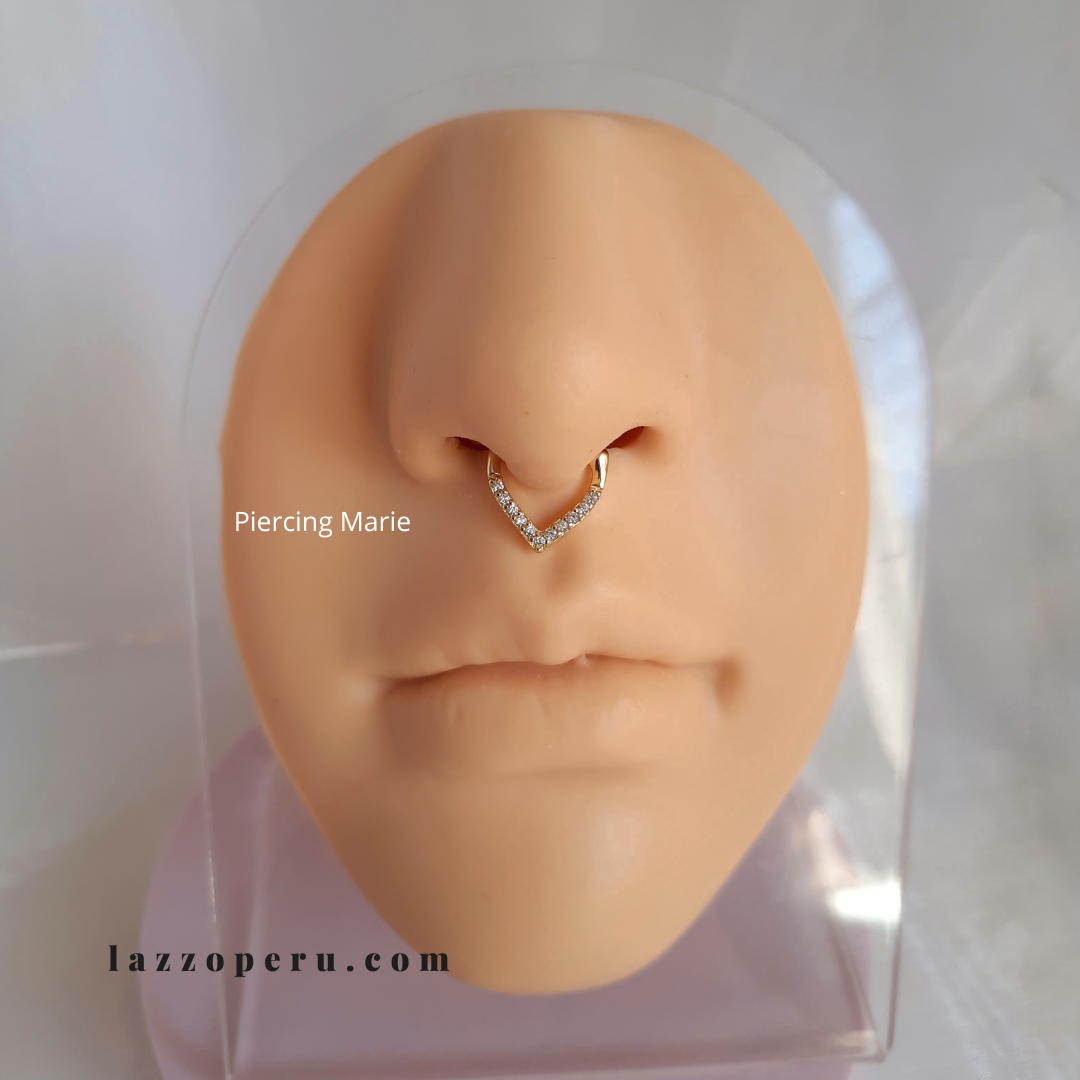 Piercing Marie - Cristal - Gold