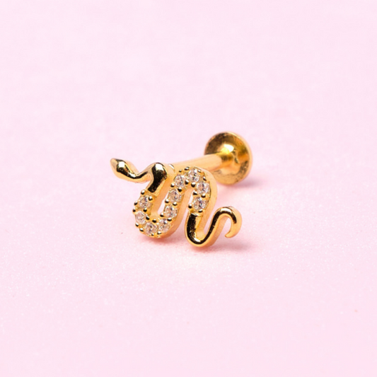 Piercing Serpiente - Gold