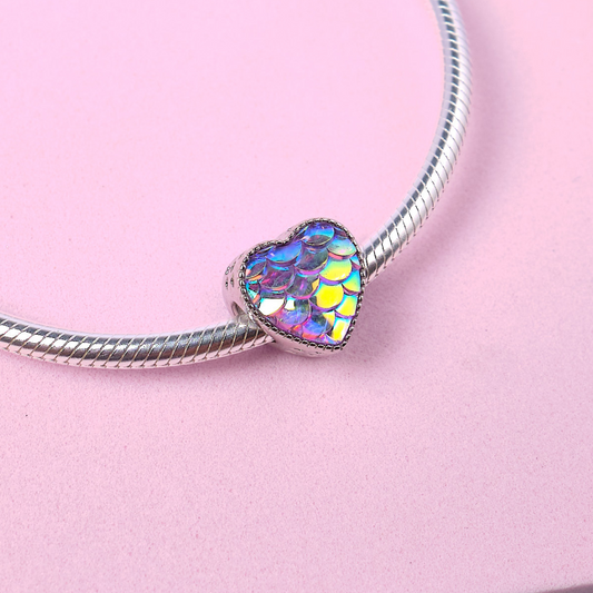 Charm Corazón Sirena