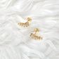 Aretes Helen - Cristal - Gold - 9x5 mm