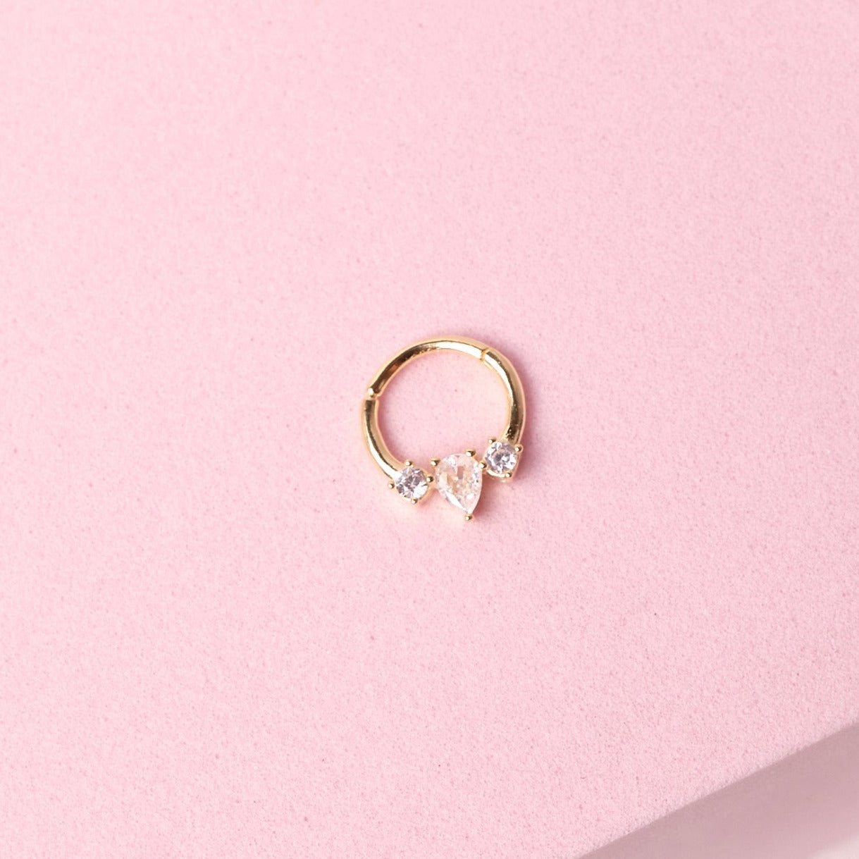 Piercing Mia - Cristal - Gold - 8mm